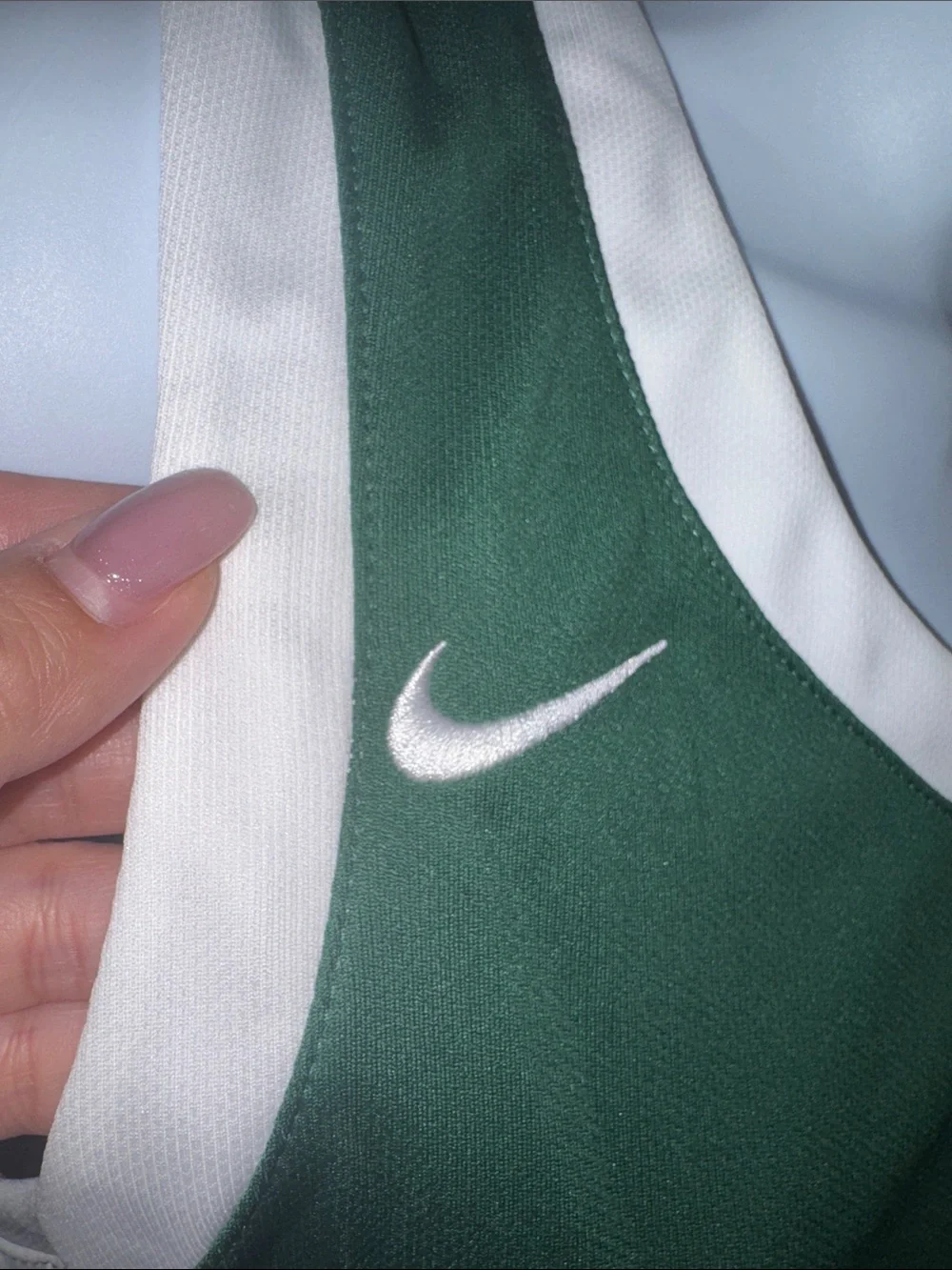 Nike- NWT Green Athletic Jersey Tank – Size Small